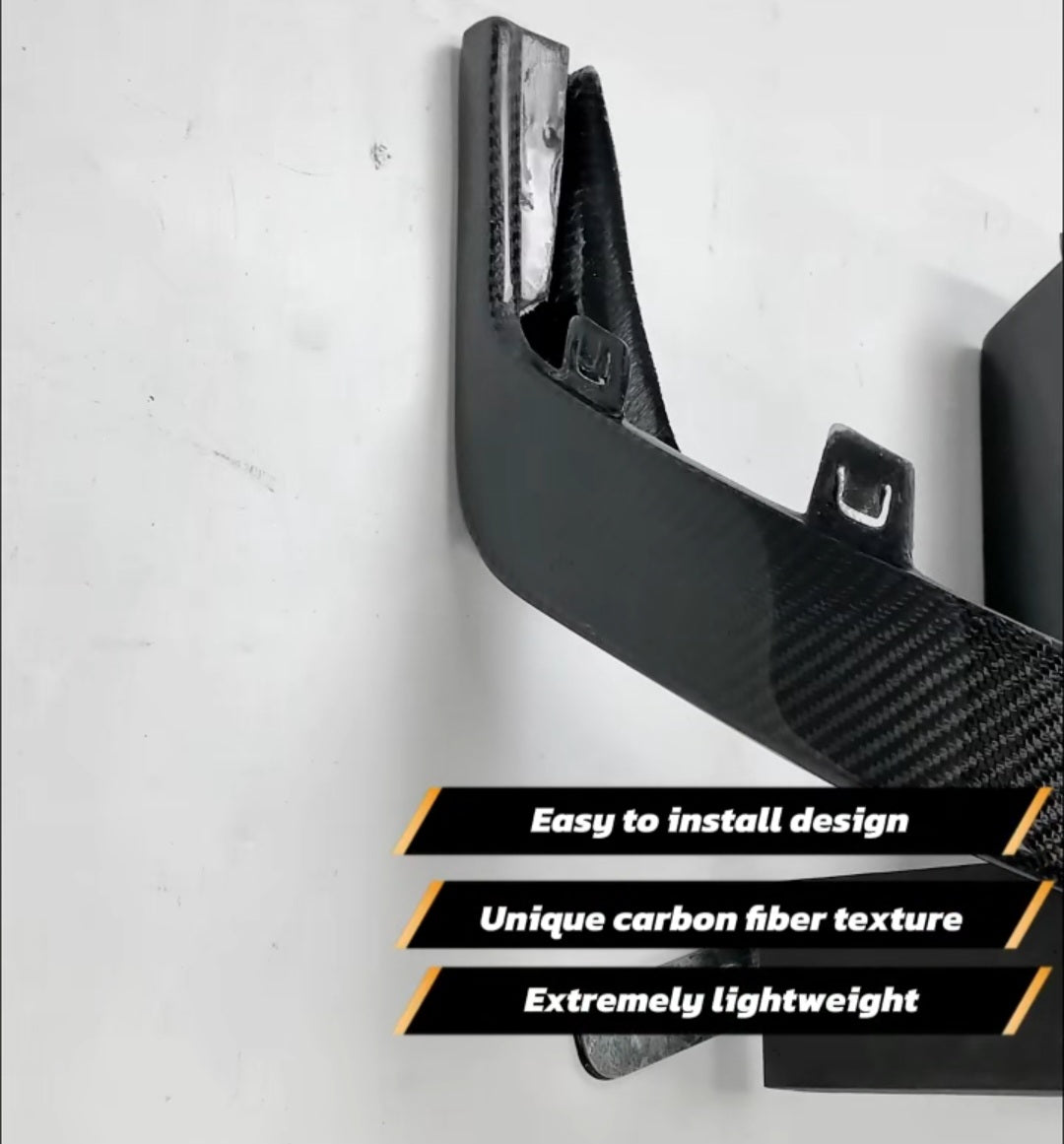 NEW! Pre Order Extreme Carbon Fiber Diffusser 2016+ Restyling Difusor Carbono Racing