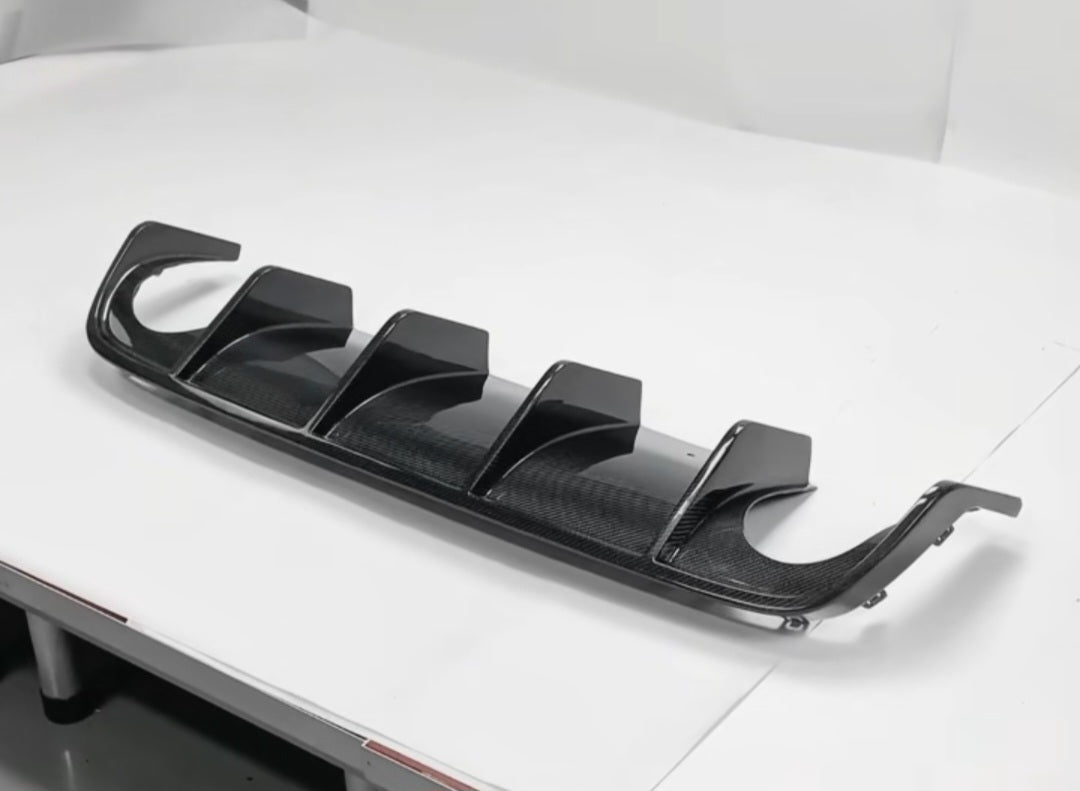 NEW! Pre Order Extreme Carbon Fiber Diffusser 2016+ Restyling Difusor Carbono Racing
