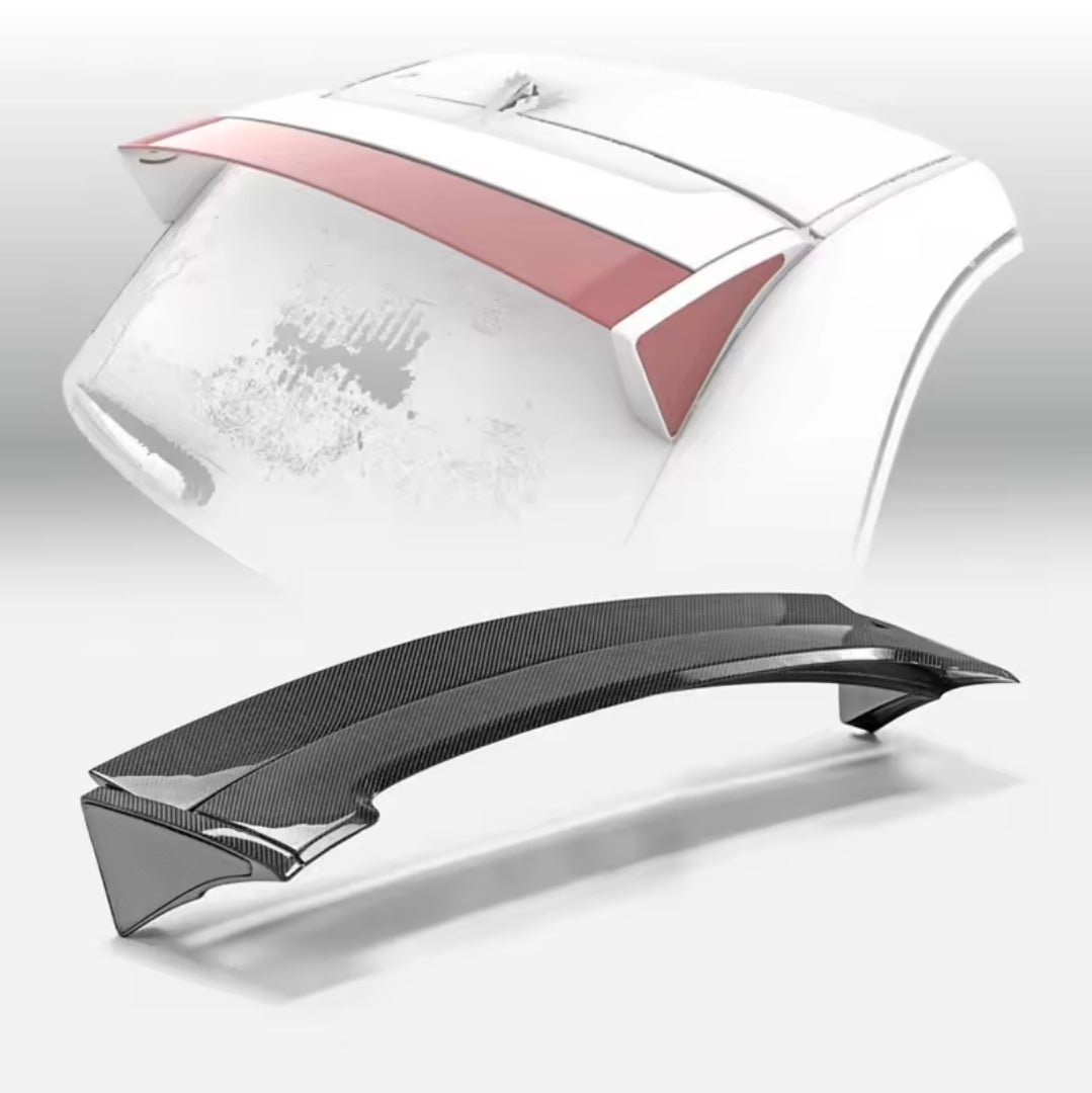 Abarth 500 All Model (not cabrio) 70th Spoiler Style Full Carbon Fiber Adjustable Alerón Estilo 70 Aniversario Carbono