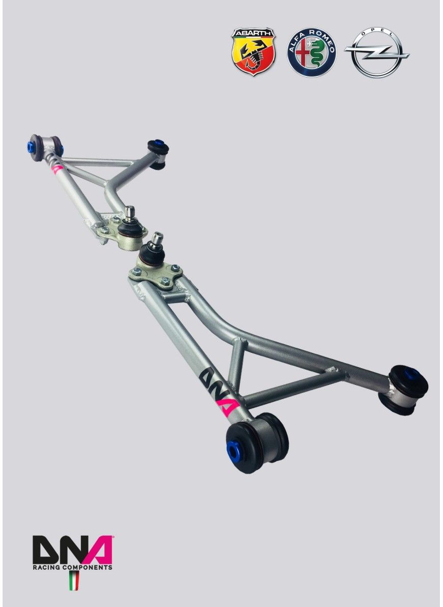 Abarth Punto Alfa Open Corsa Trapecios Tubulares DNA Front Control Arms