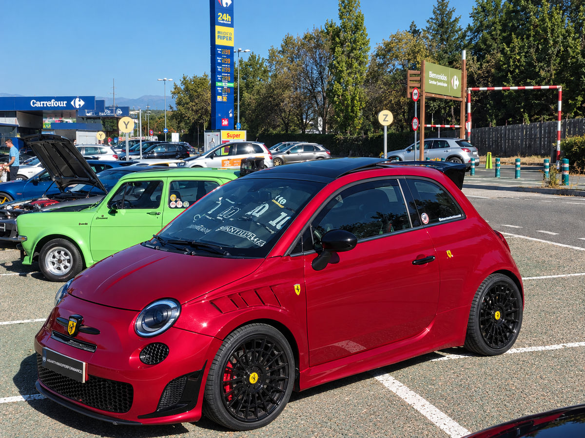 Abarth Fiat 500 All Model Front Agressive Style Fenders Vents (2) Aletas Laterales Delanteras Racing