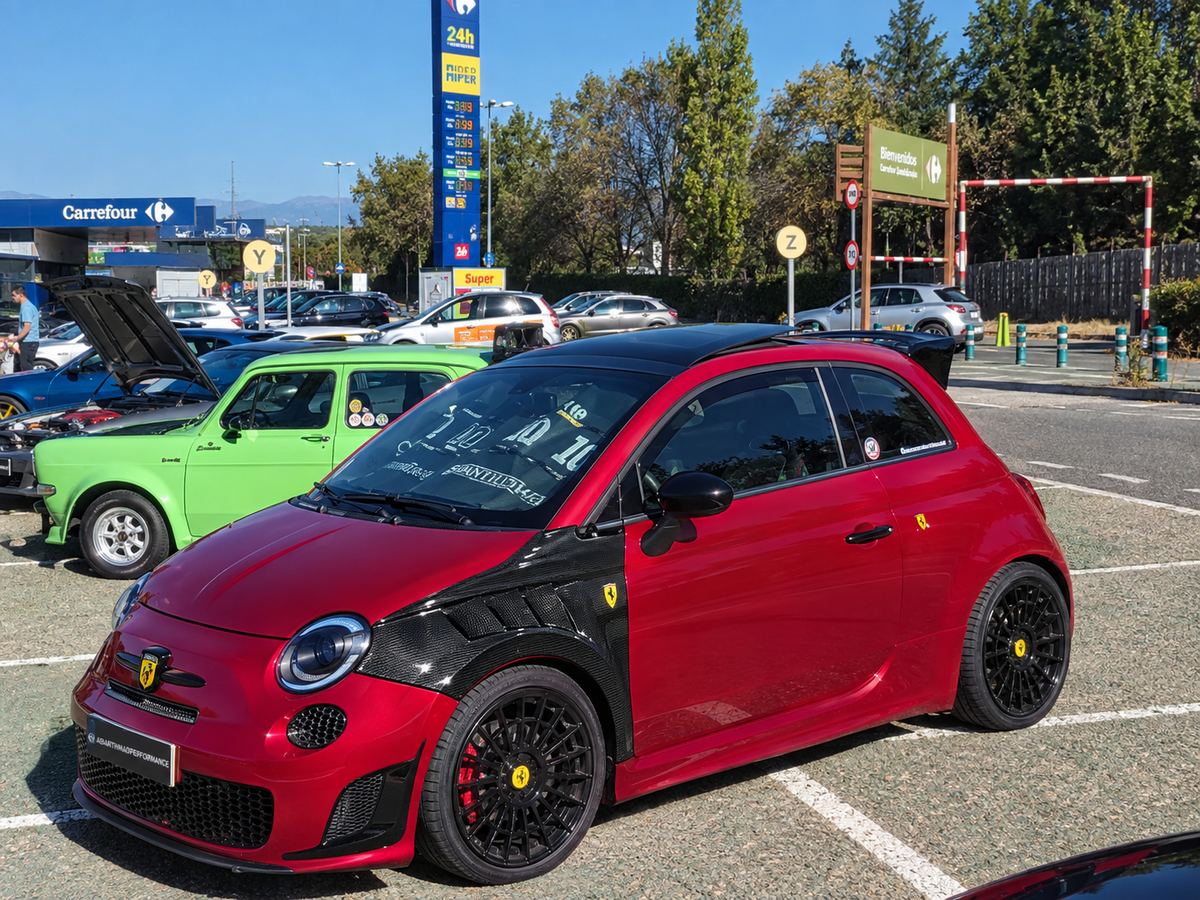 Abarth Fiat 500 All Model Front Agressive Style Fenders Vents (2) Aletas Laterales Delanteras Racing