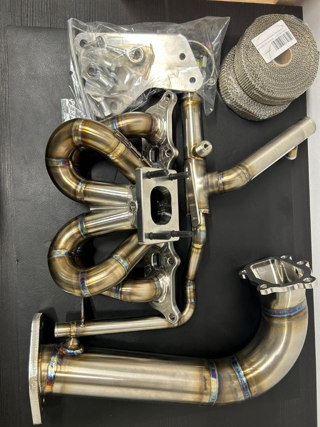 Kit Abarth GMC Collettori + Downpipe + Tubo Acqua Versione 2.0