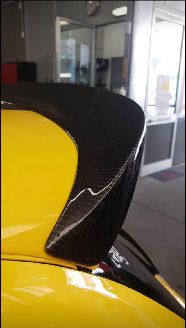 Abarth 500 Alerón Spoiler Visera