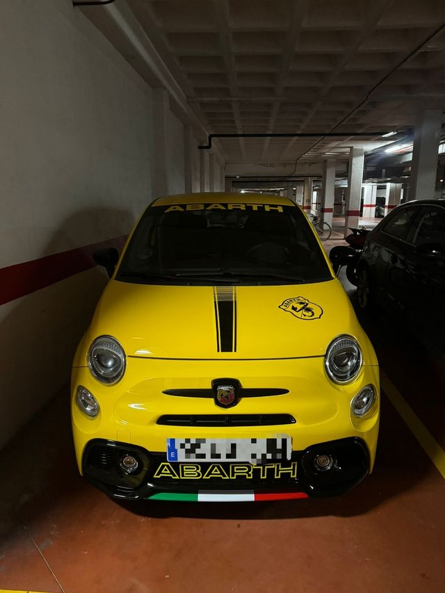 Abarth Custom Vinyl Sunshade