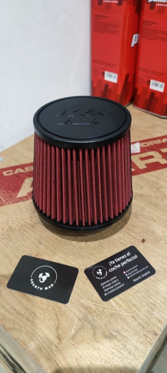 Filtro Abarth K&amp;N Pannello da 70mm o universale da 76mm