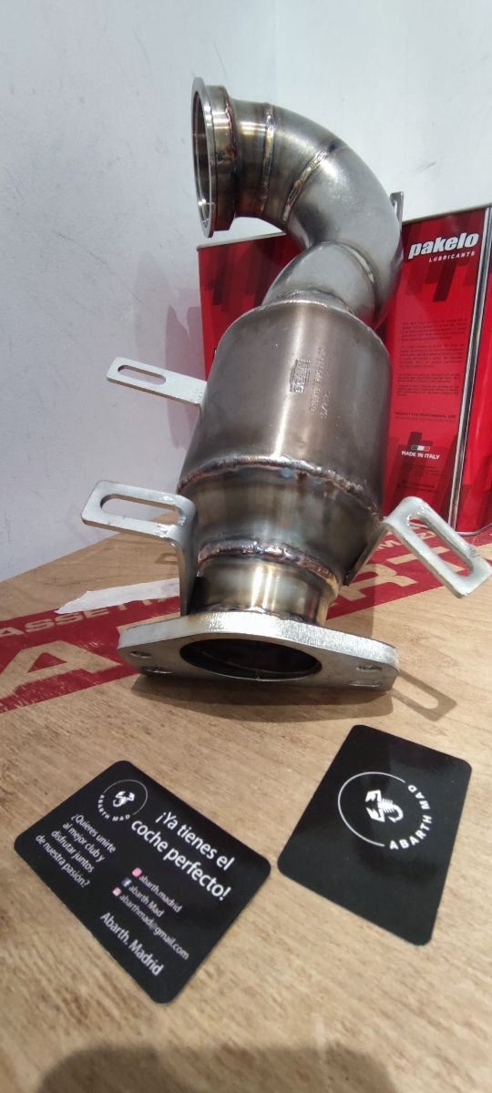 Abarth Downpipe Catalyst 200 Celle Brain IHI o GARRET