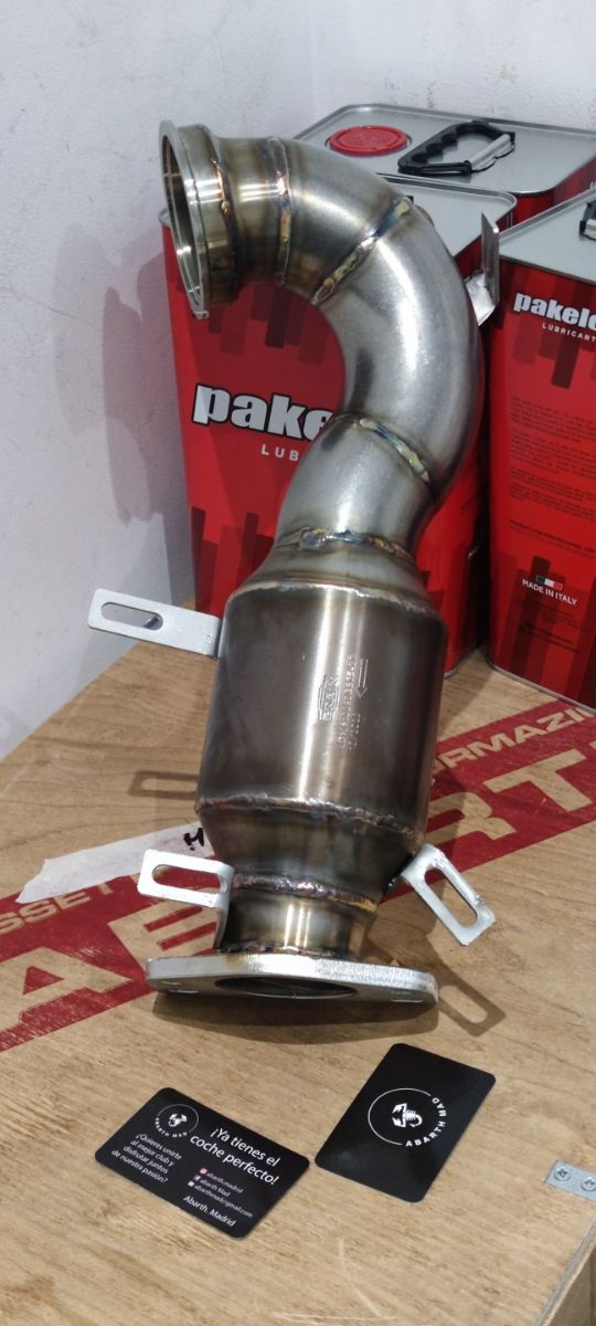 Abarth Downpipe Catalyst 200 Celle Brain IHI o GARRET