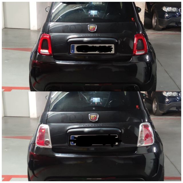 Restyling Abarth Cablaggio Cablaggio Kit Luci Posteriori per modelli Pre 2008-2015