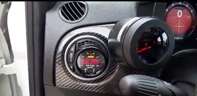 Orologio Abarth AFR AEM con o senza Supporto di Ventilazione