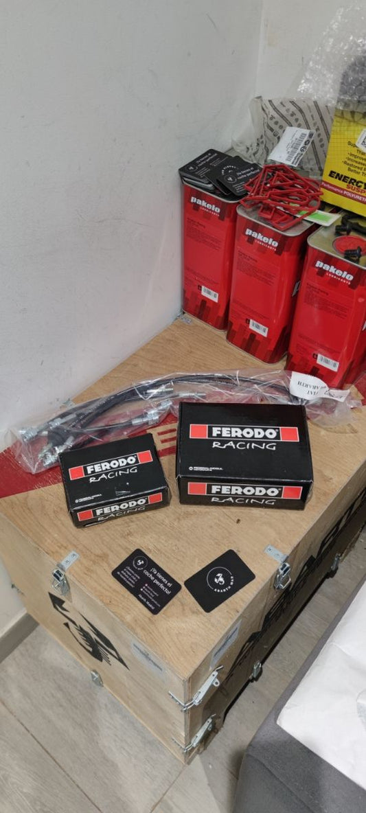 Kit Frenante Completo Brembo Abarth Ferodo