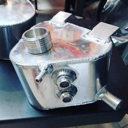 Abarth Grande Punto Mito Water Tank Vaschetta Vaso Expansión Aluminio