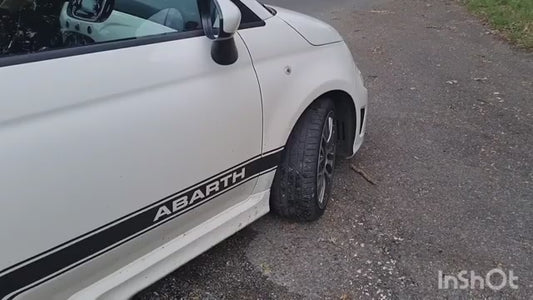 Abarth 500 All Model Rear Exhaust Free Escape Tramo Final Libre 4 Colas Ends