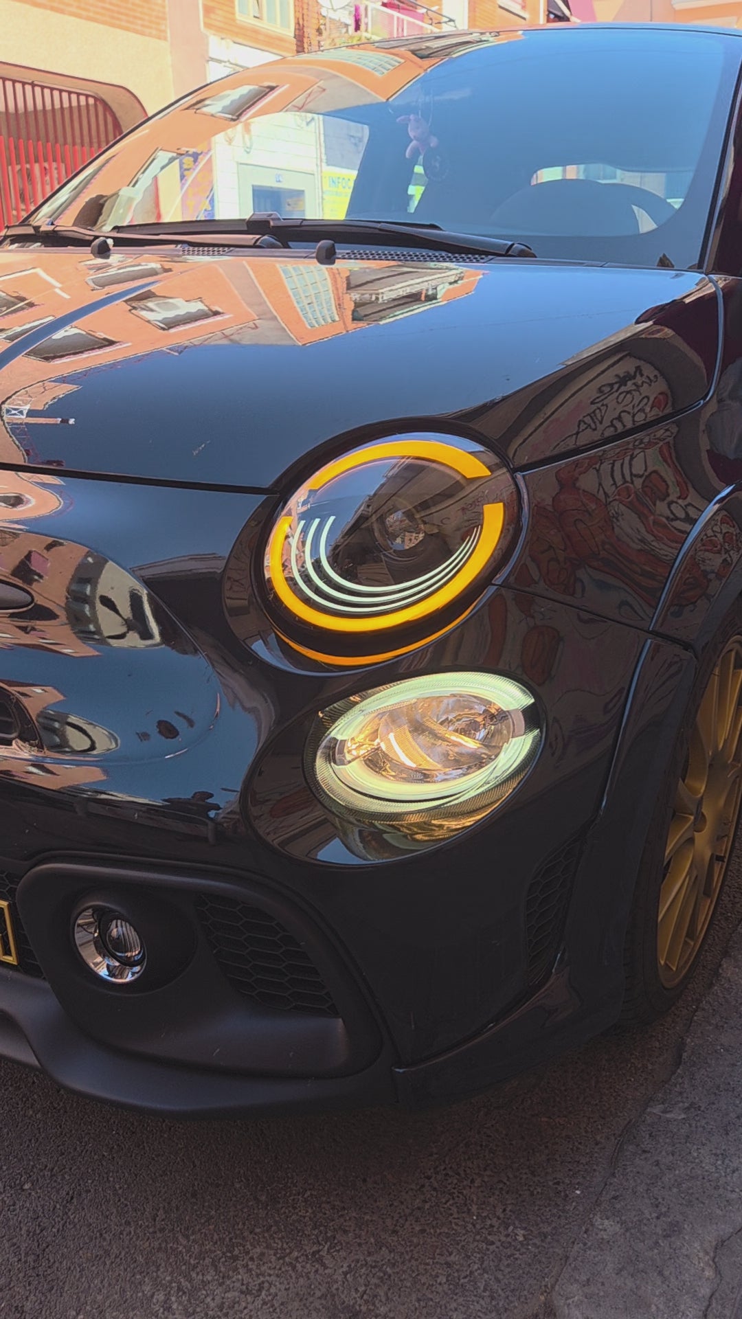 Abarth 500 All Models Full LED Headlights (2) Front Headlights