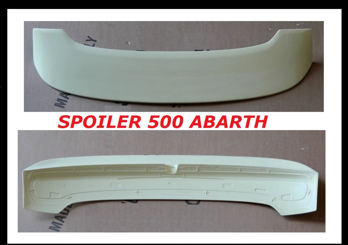 Abarth Fiat 500 Spoiler Fiber not OEM