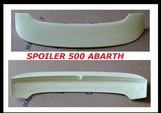 Abarth Fiat 500 Spoiler Fiber not OEM